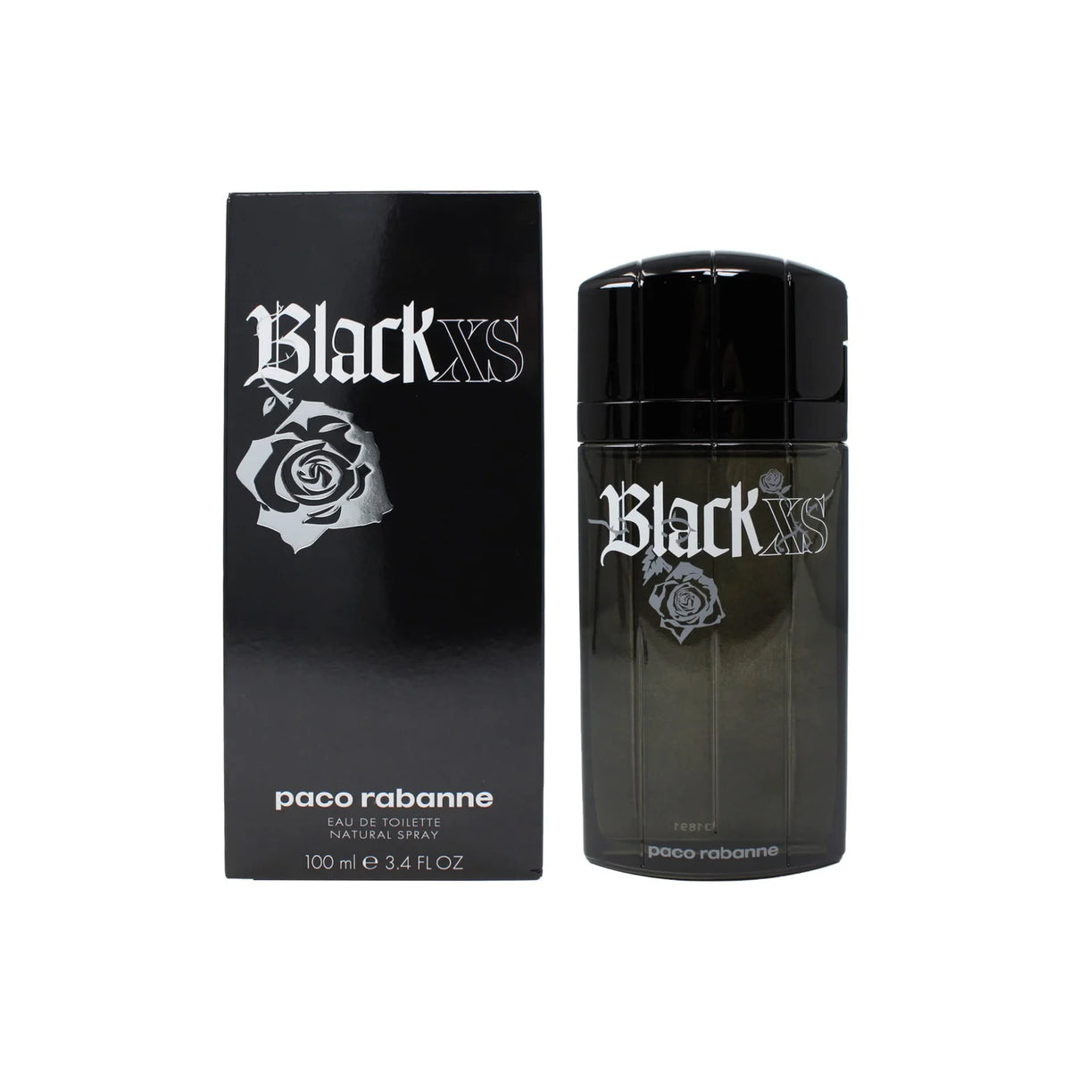 Rabanne Black XS Eau de Toilette 100ml for Men | Bold Woody Spicy Fragrance