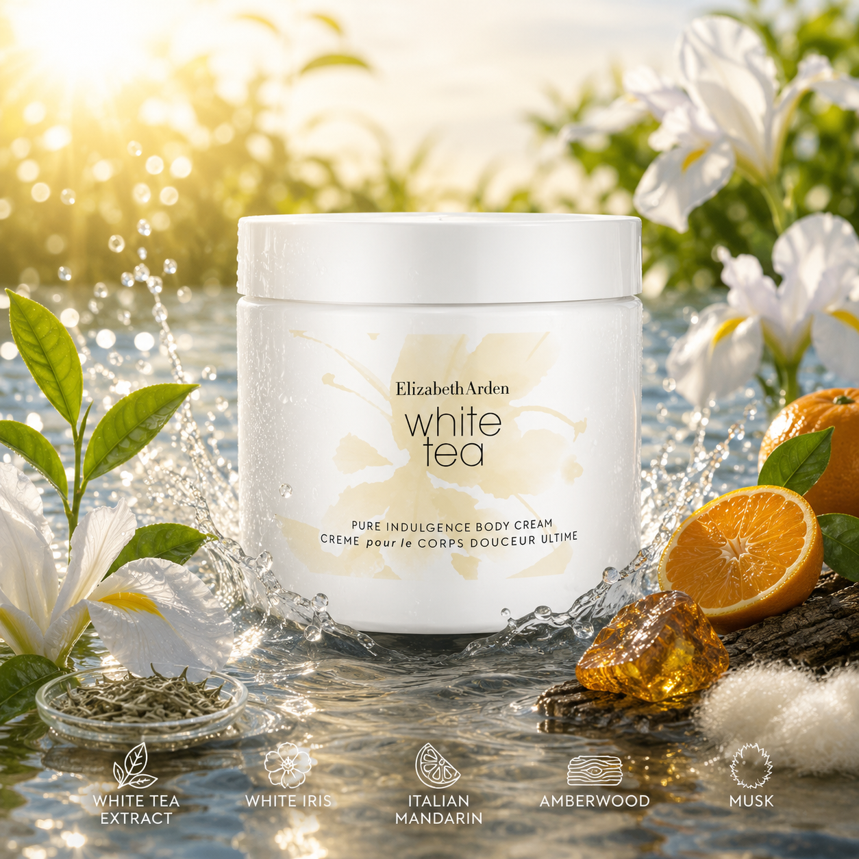 Elizabeth Arden White Tea Body Cream 400ml