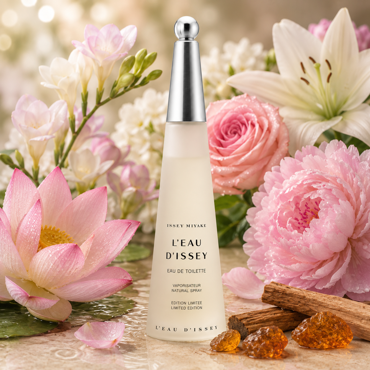 Issey Miyake L'Eau d'Issey Eau de Toilette 25ml Spray for Women – Fresh Floral Aquatic Fragrance