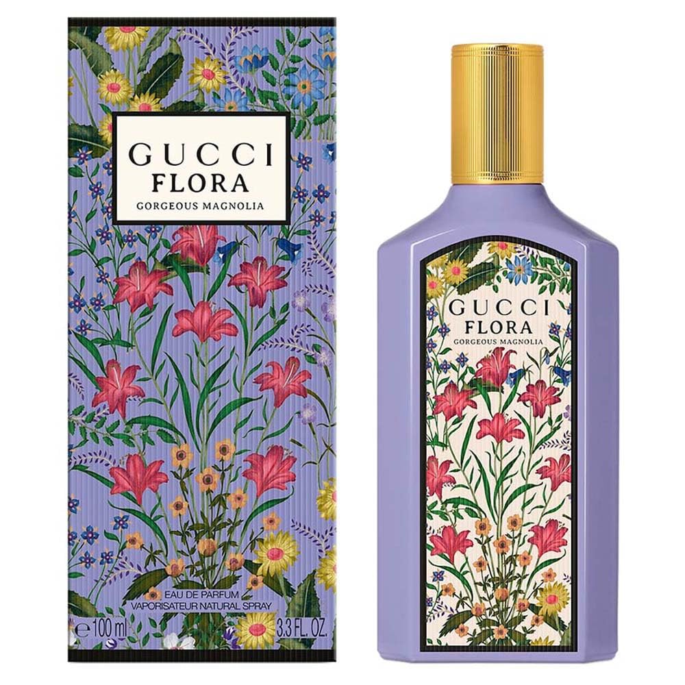 Gucci Flora Gorgeous Magnolia 100ml Eau de Parfum Spray for Women