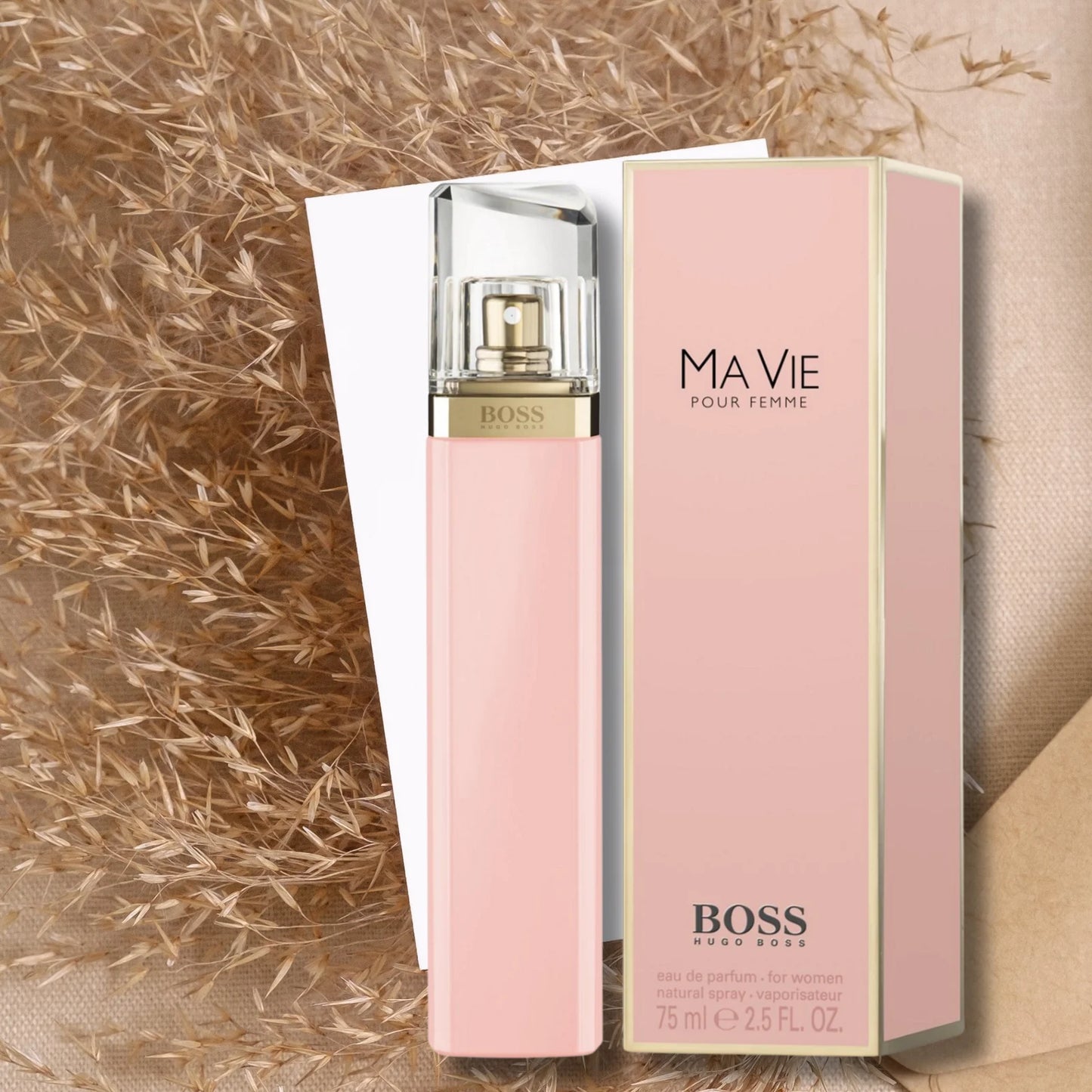 Hugo Boss Ma Vie Pour Femme Eau de Parfum 75ml Spray for Women – Elegant Floral Fragrance