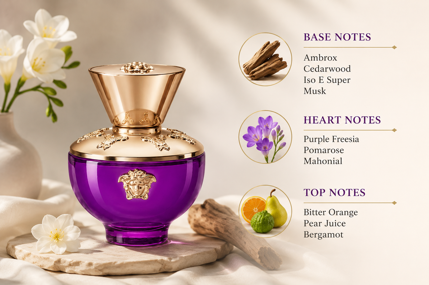 Versace Dylan Purple Eau de Parfum 50ml Gift Set