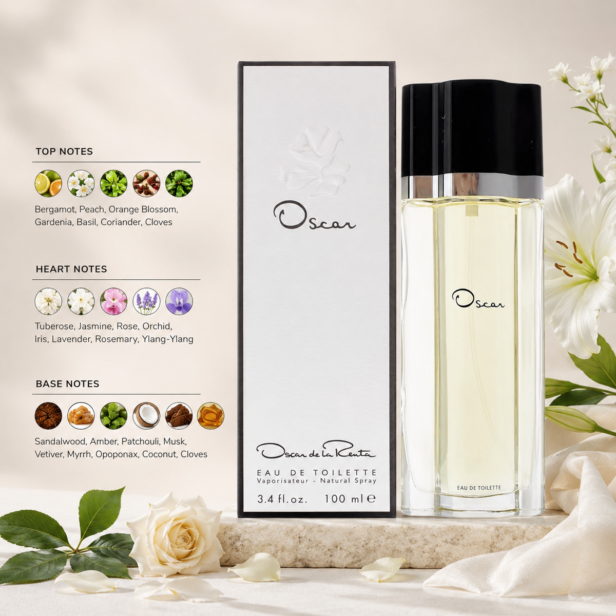Oscar De La Renta Oscar 100ml EDT Spray