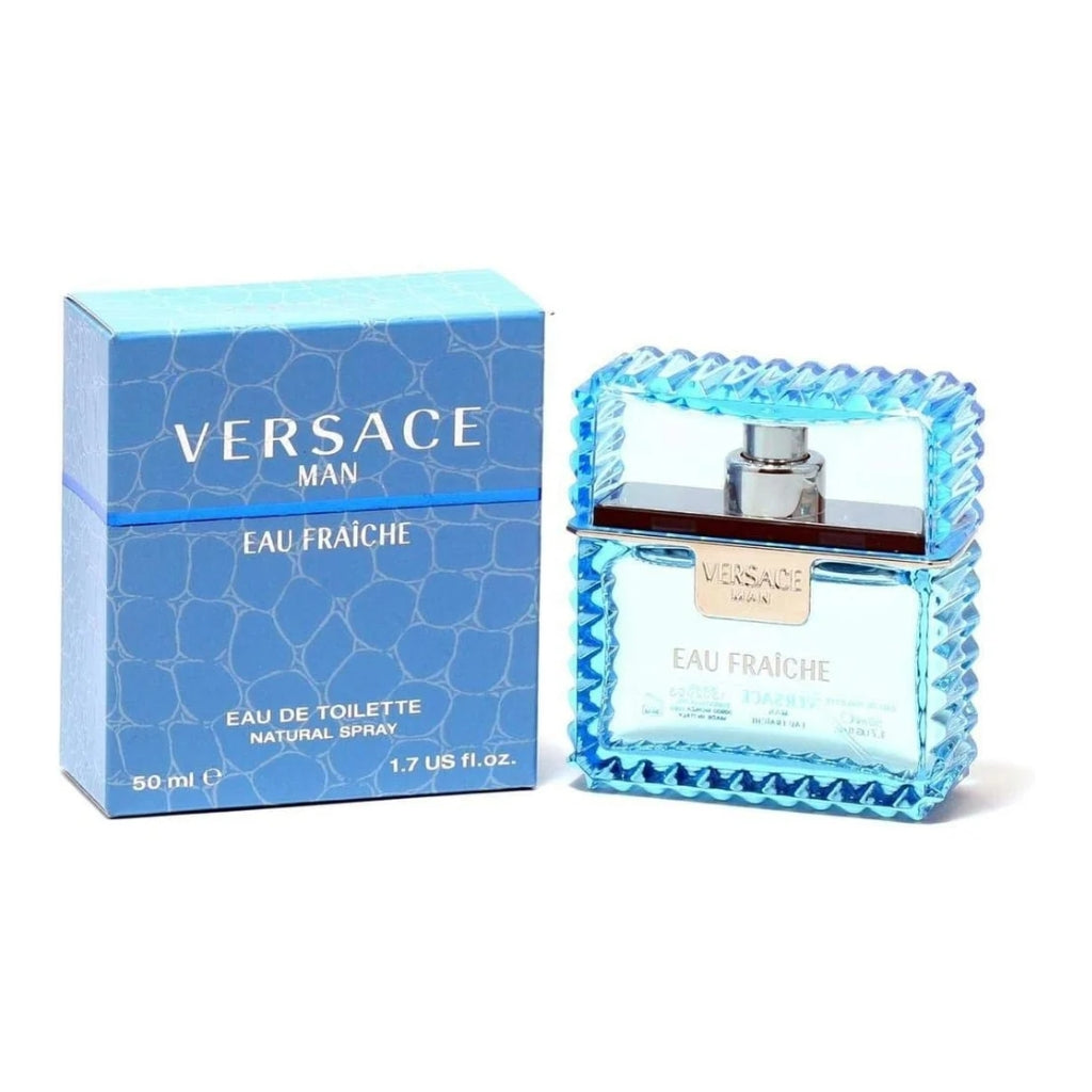Versace Man Eau Fraiche 50ml Eau de Toilette Spray for Men