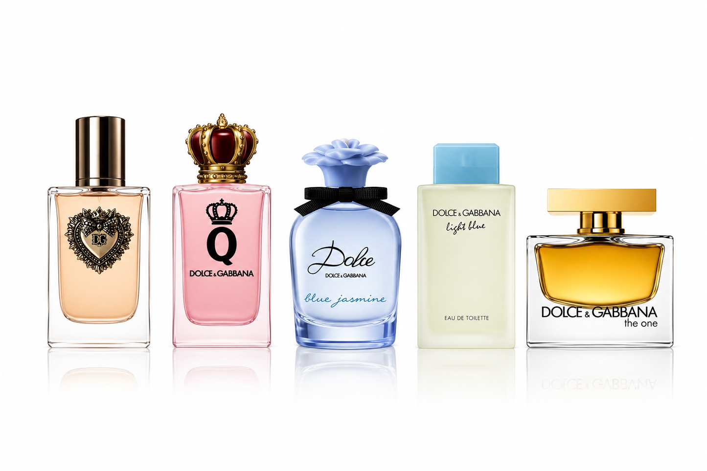 Dolce & Gabbana Women's Mini Set 4 x 5ml â€“ Devotion, Q & Blue Jasmine