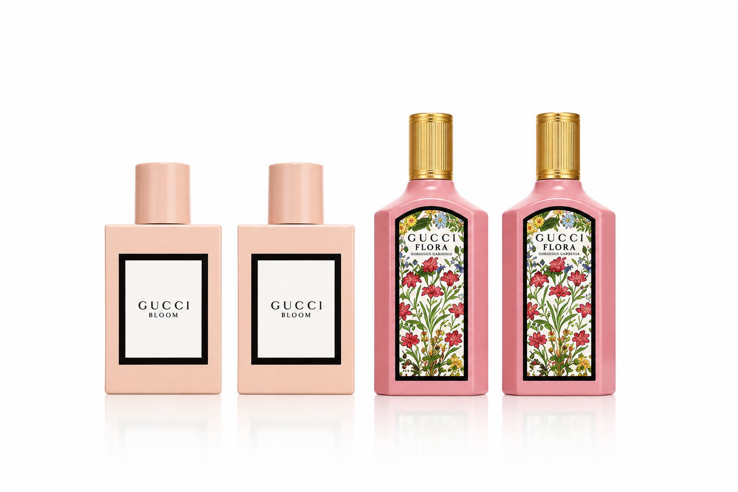 Gucci Women's Mini Set Eau de Parfum Bloom & Flora Gorgeous Gardenia 5ml x 4