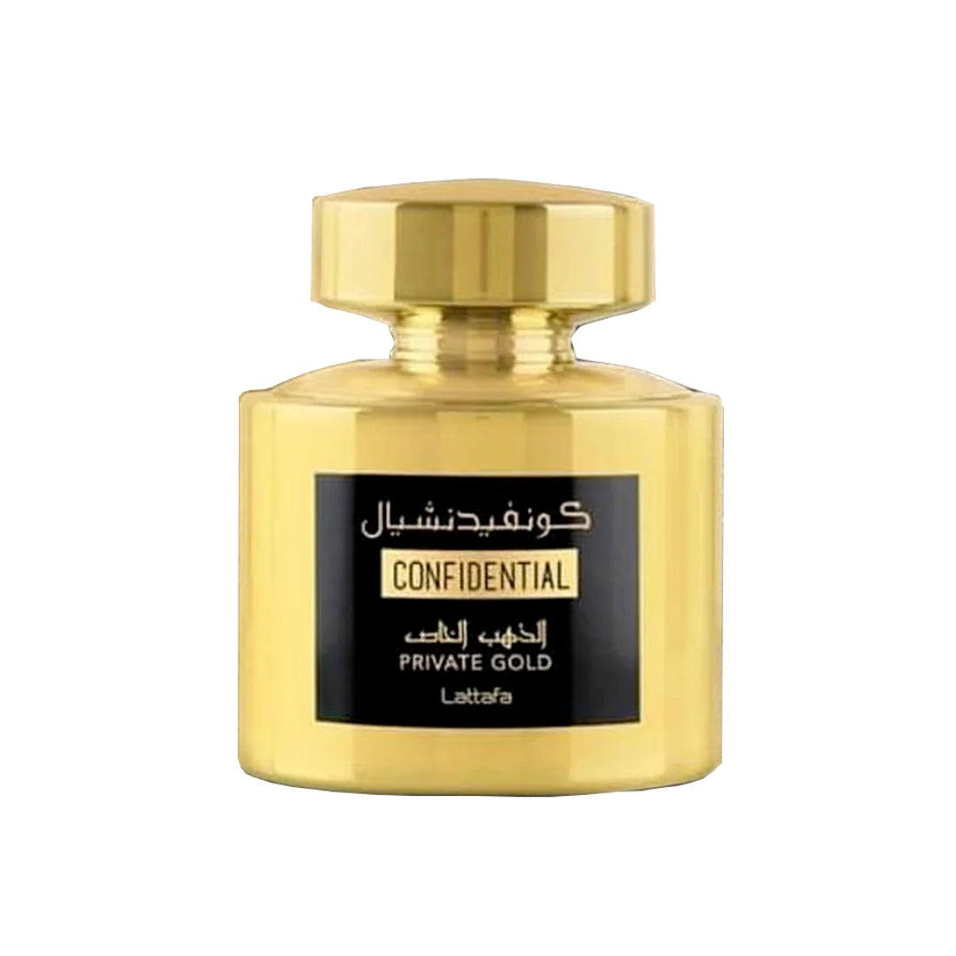 Lattafa Confidential Private Gold Unisex Eau de Parfum 100ml