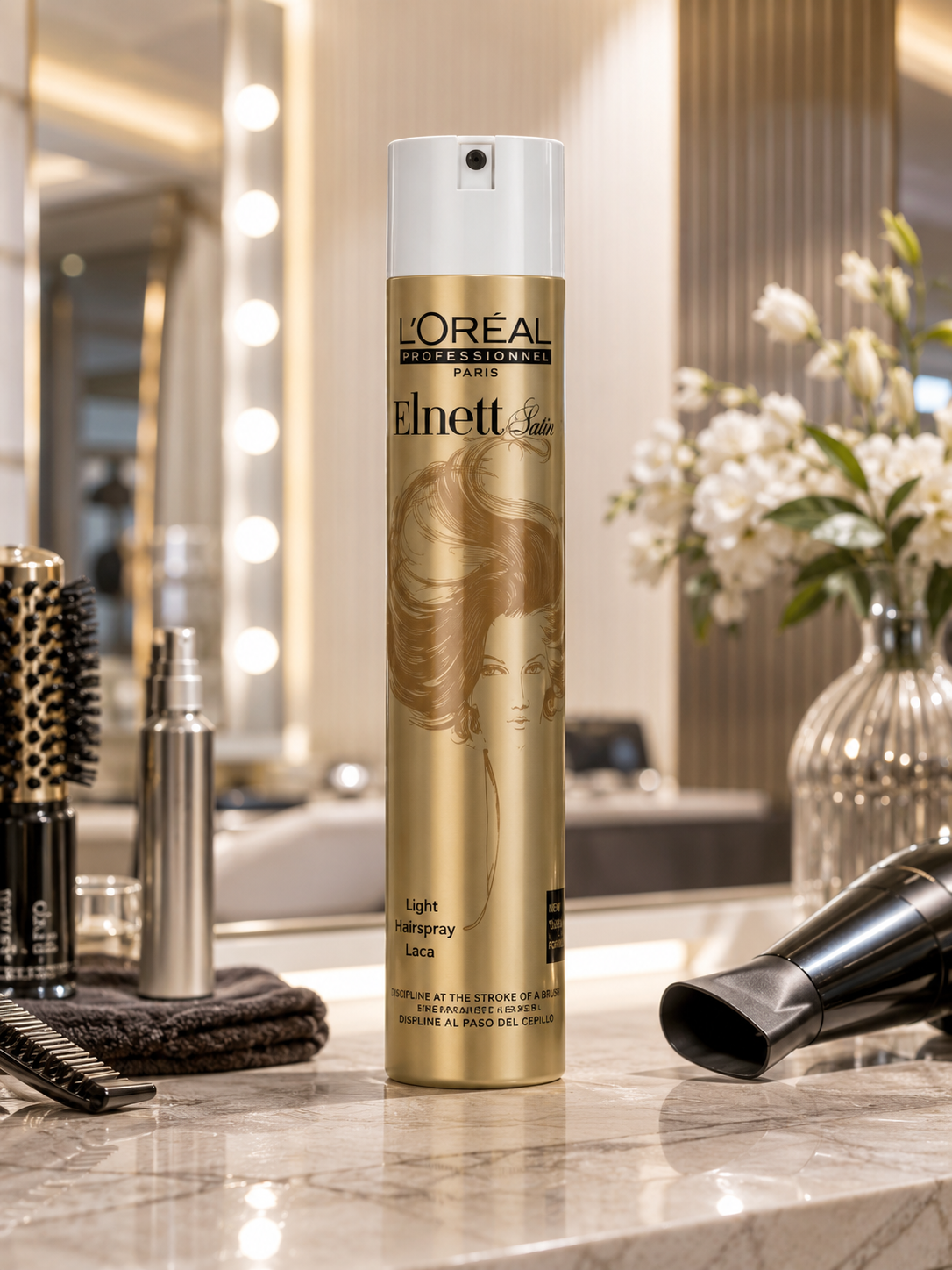 L'oreal  Professionnel Elnett Hairspray Strong Hold 500ml