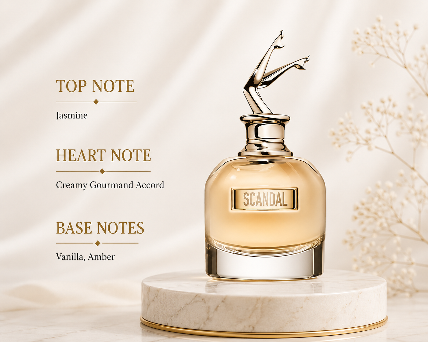 Jean Paul Gaultier Scandal Gold 80ml EDP Spray