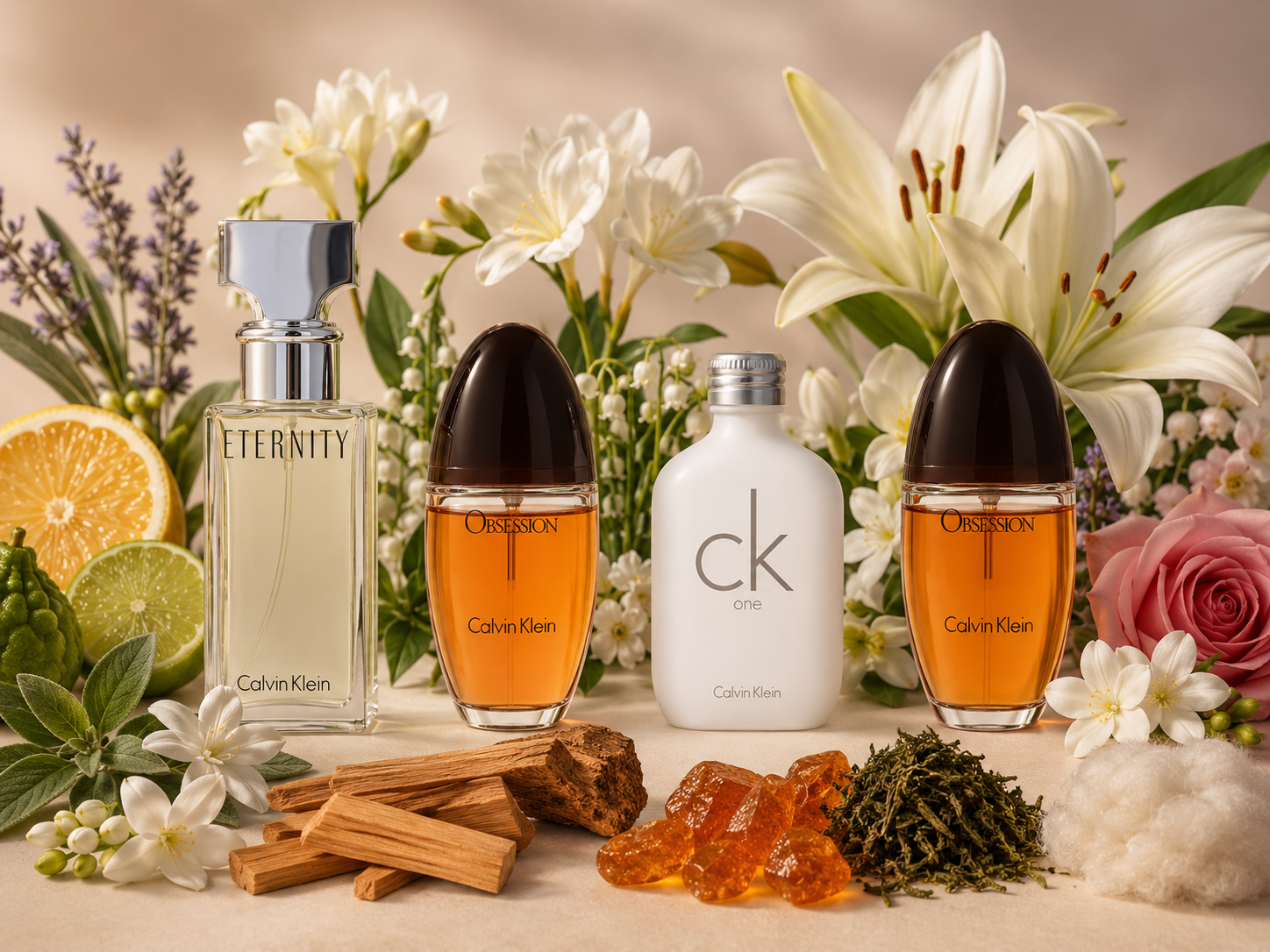 CK Ladies 4 x 15ml Mini Set