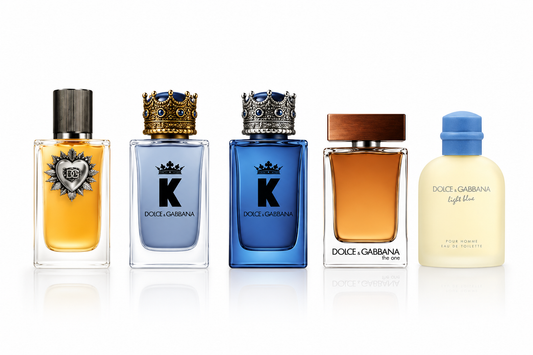 Dolce & Gabbana Men's Mini Set 4 x 5ml - Devotion, K, and The One (EDT & EDP)