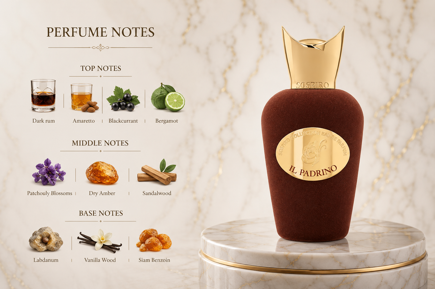SOSPIRO IL PADRINO Unisex Eau de Parfum 100ml