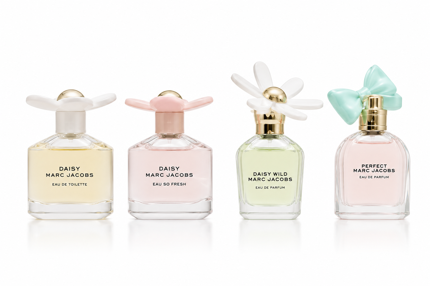 Marc Jacobs Women's Mini Set Eau de Toilette - Perfect & Daisy Wild 4ml x 4