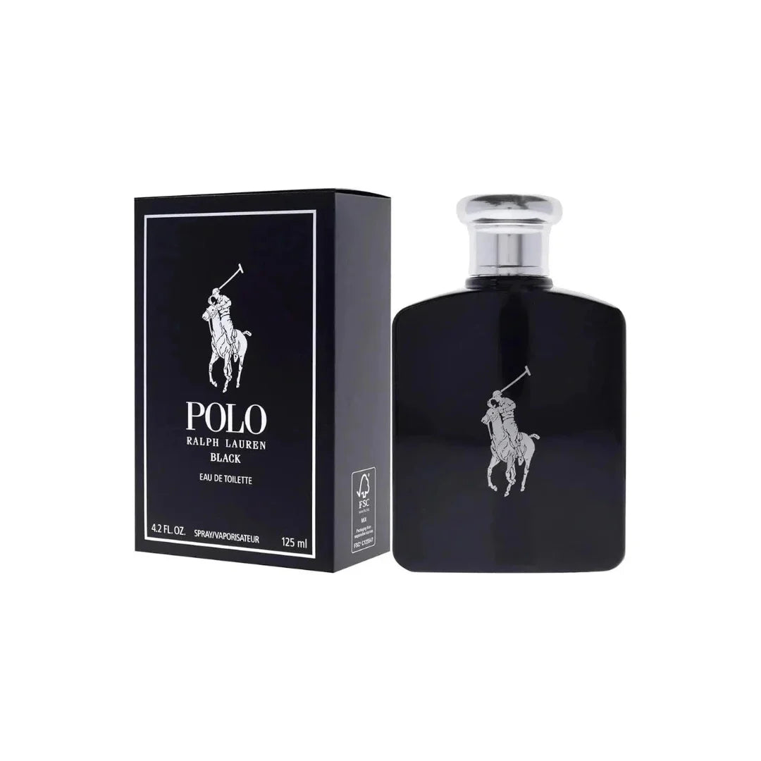 Ralph Lauren Polo Black For Men Eau De Toilette 125ml