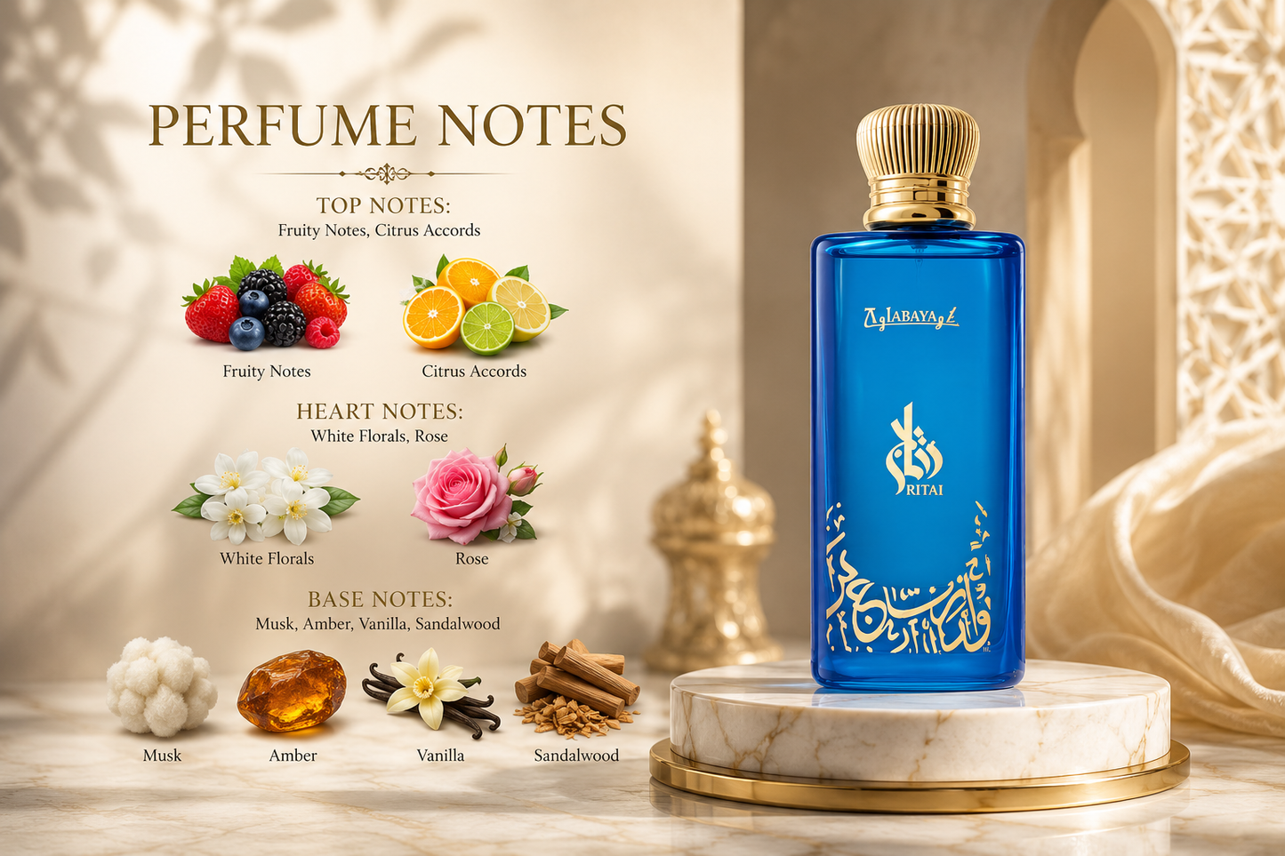 Ritaj Abaya For Women Eau de Parfum 70ml