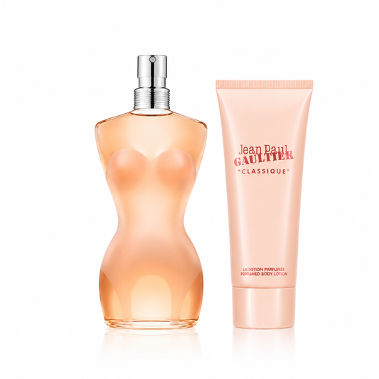 Jean Paul Gaultier Classique Gift Set EDT 100ml + Body Lotion 75ml for Women
