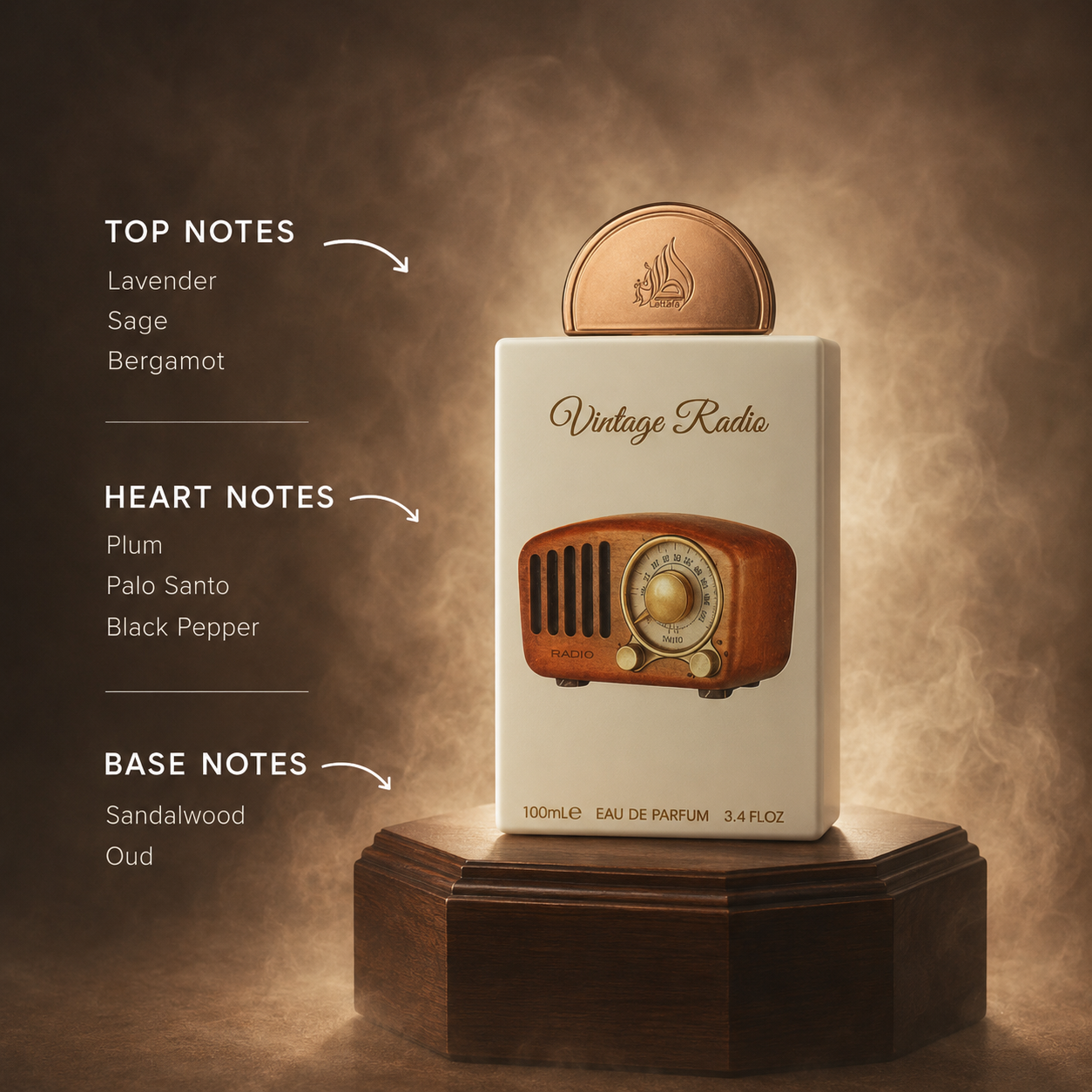 Lattafa VINTAGE RADIO 100ML EDP