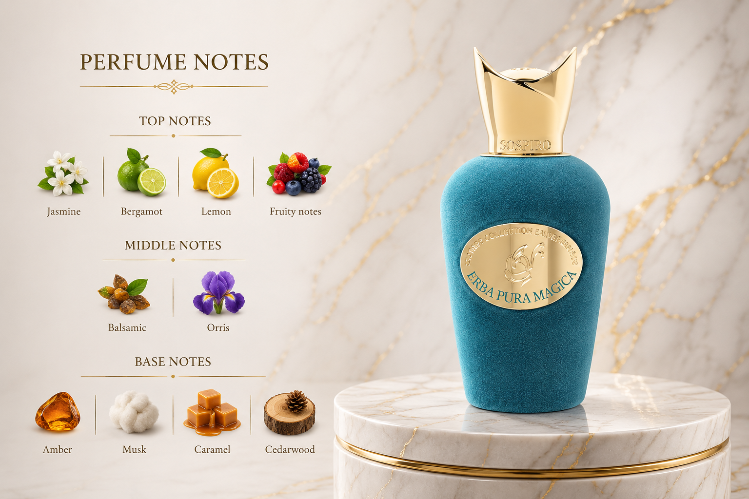 Sospiro Erba Pura Magica Unisex Eau de Parfum 100ml