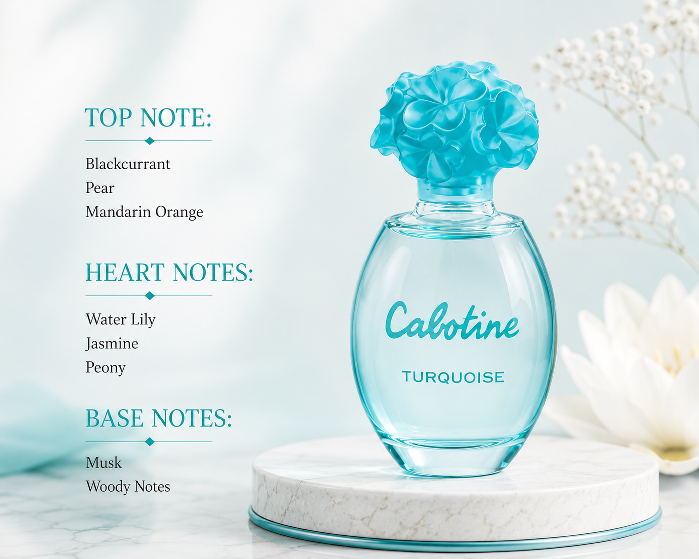 Gres Cabotine Turquoise 100ml EDP Spray