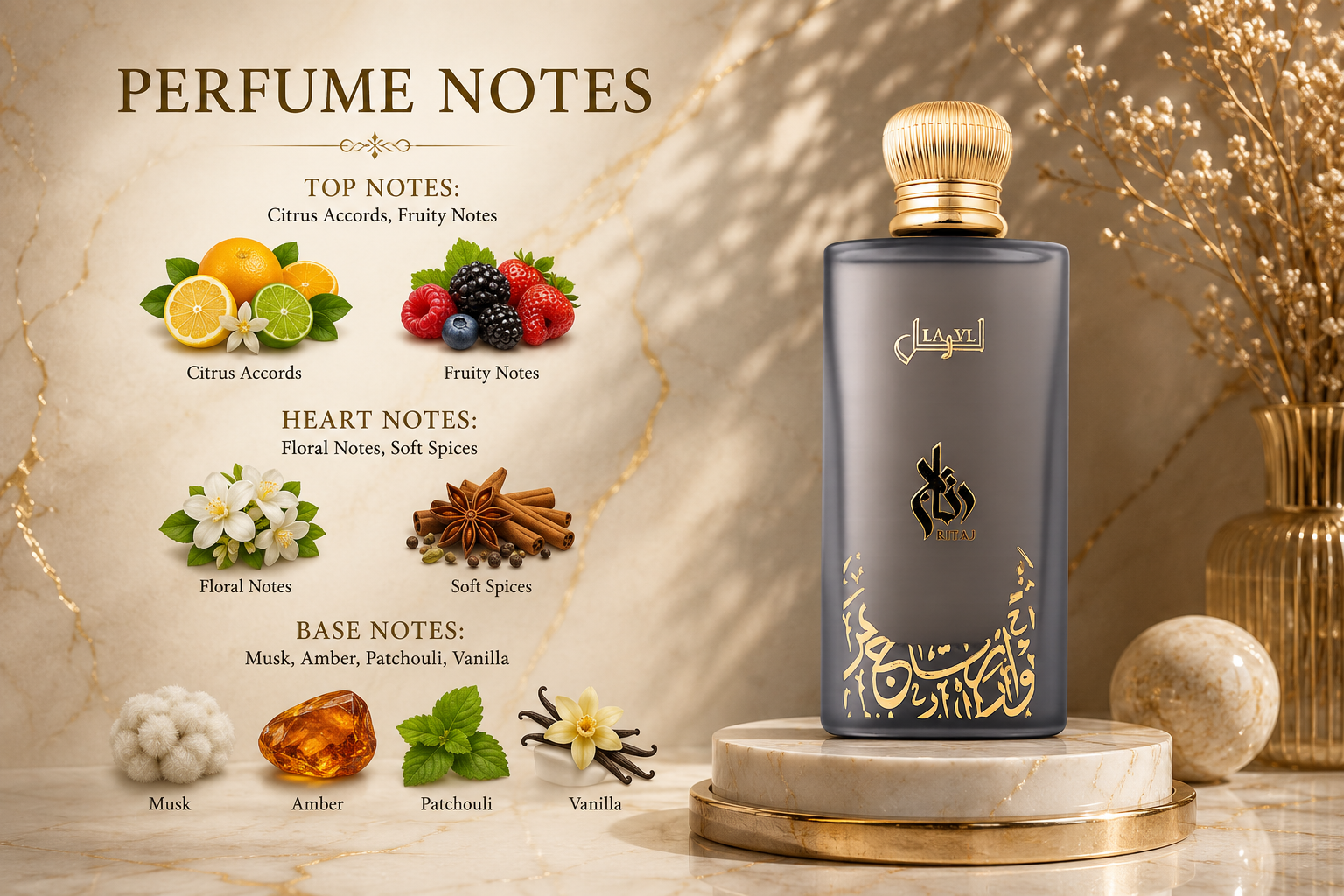 Ritaj La Yl Unisex Eau de Parfum 70ml