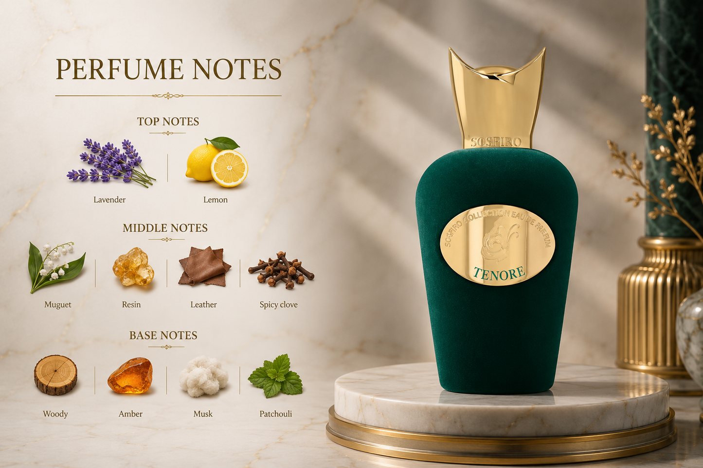 Sospiro Tenore Unisex Eau de Parfum 100ml