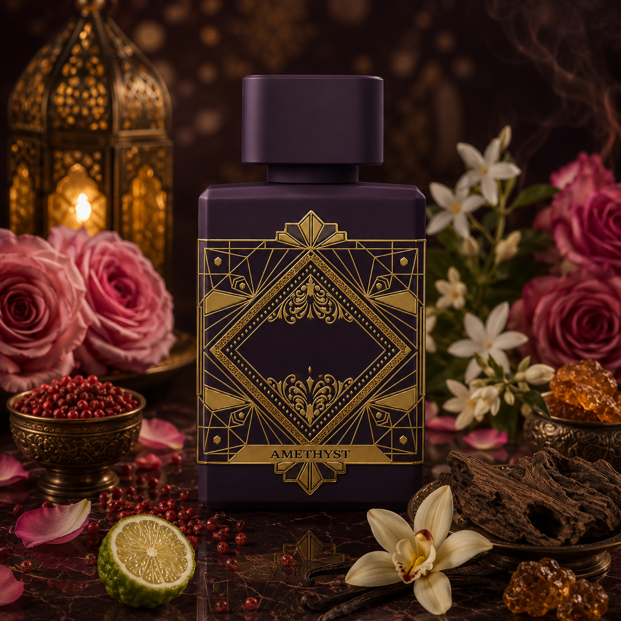 Lattafa Bade'e Al Oud Amethyst Unisex Eau de Parfum 100ml