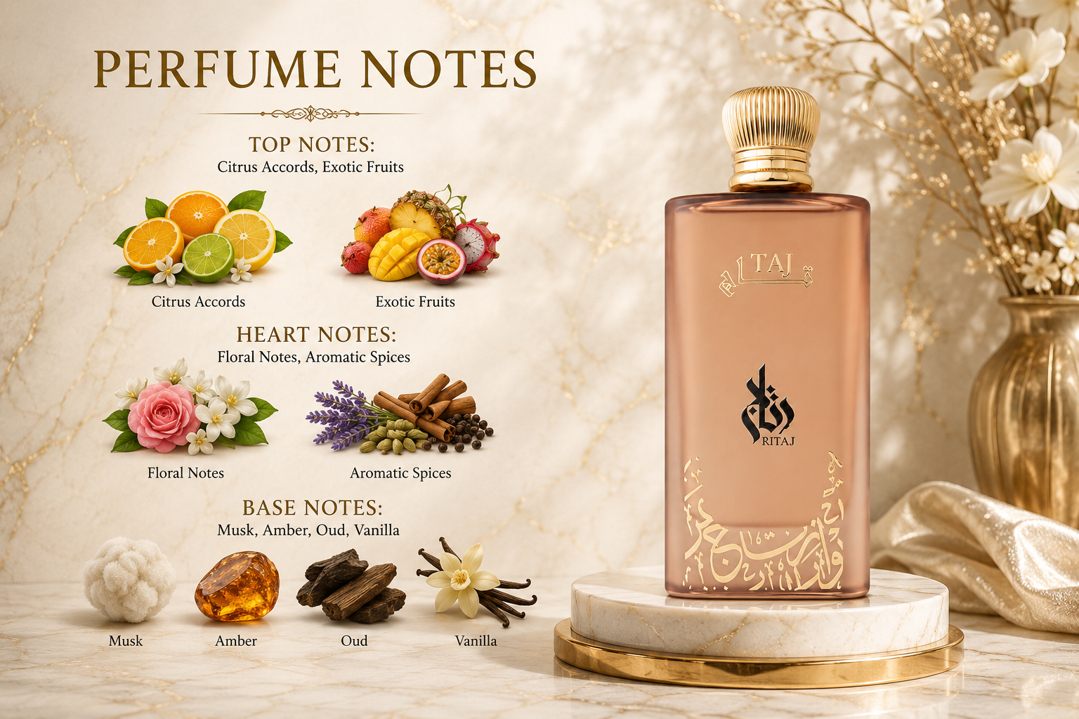 Ritaj Taj Unisex Eau de Parfum 70ml
