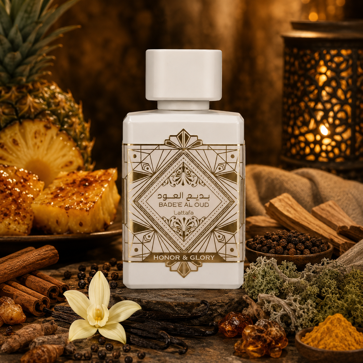Lattafa Badea'e Al Oud Honor & Glory Unisex Eau de Parfum 100ml