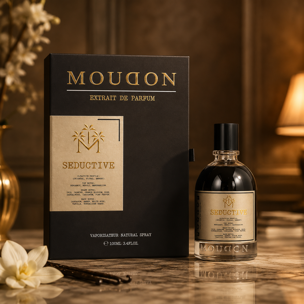 Moudon Seductive Extrait de Parfum 100ml – A Bold Expression of Allure & Elegance