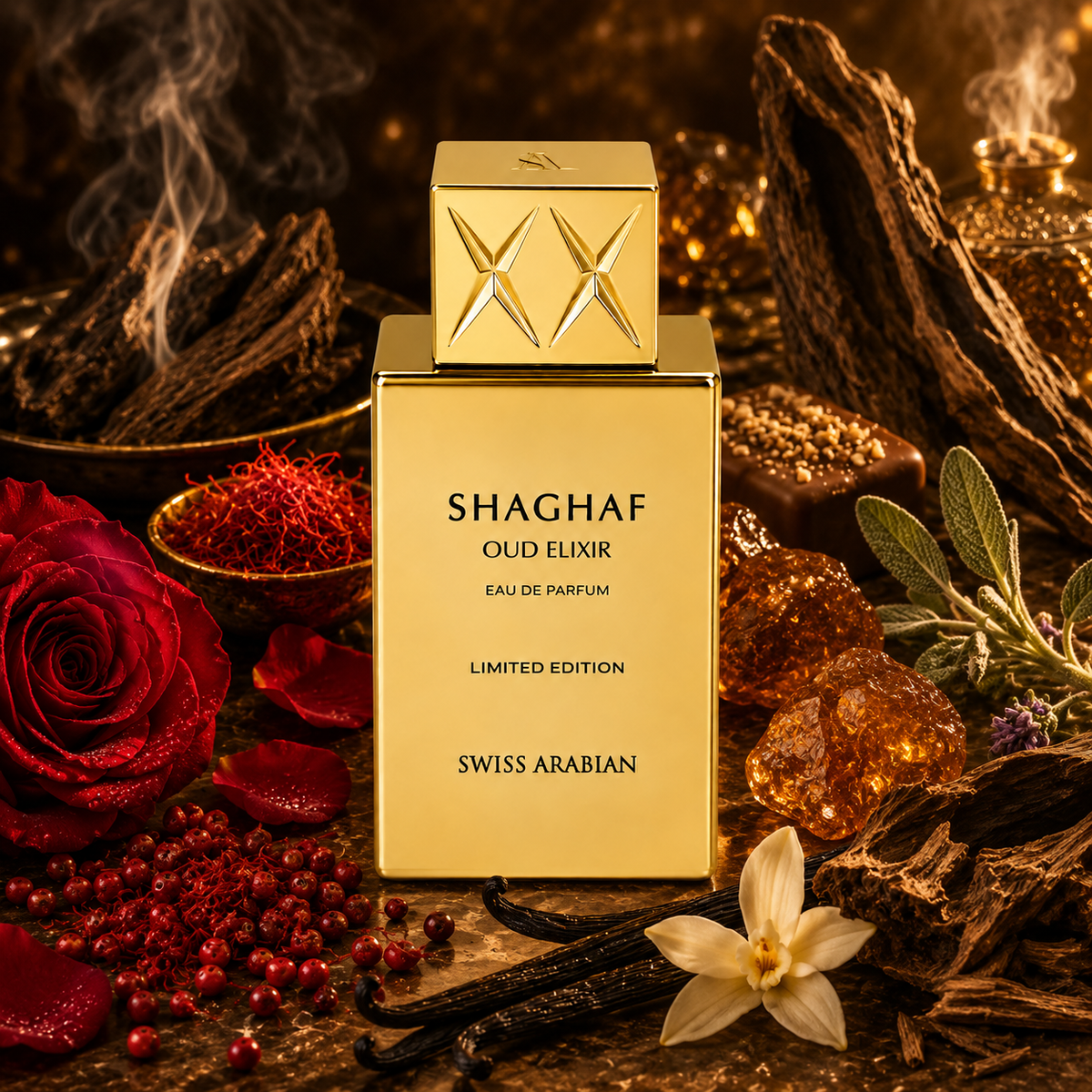 Swiss Arabian Shaghaf Oud Elixir Eau de Parfum 75ml