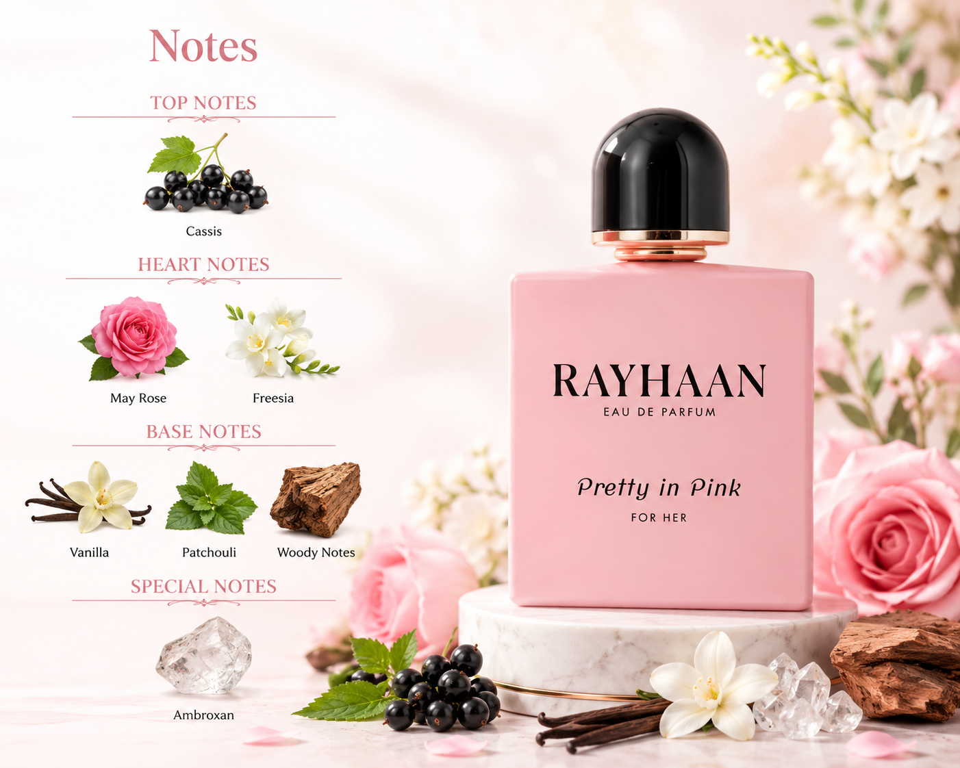 RAYHAAN PRETTY IN PINK 100ml EDP