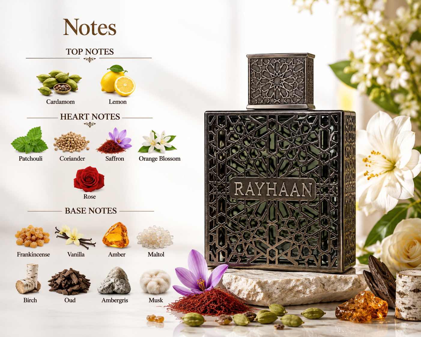 Rayhaan Terra Eau de Parfum Spray 100ml