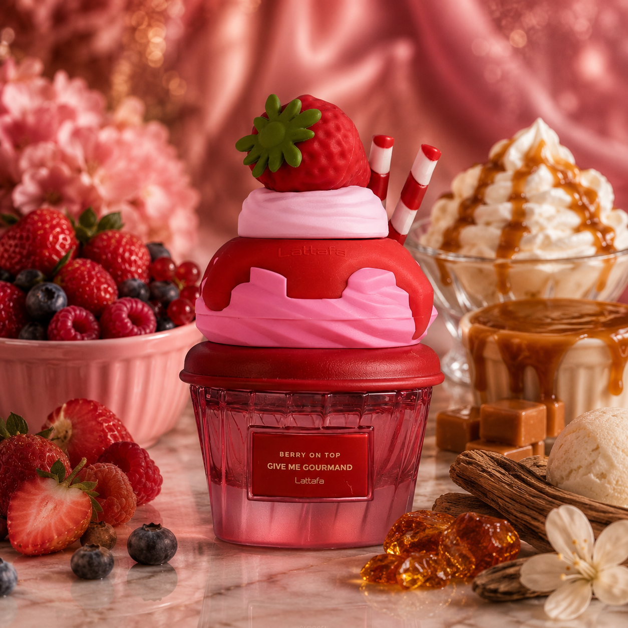 Lattafa Give Me Gourmand Berry On Top Eau de Parfum 75ml