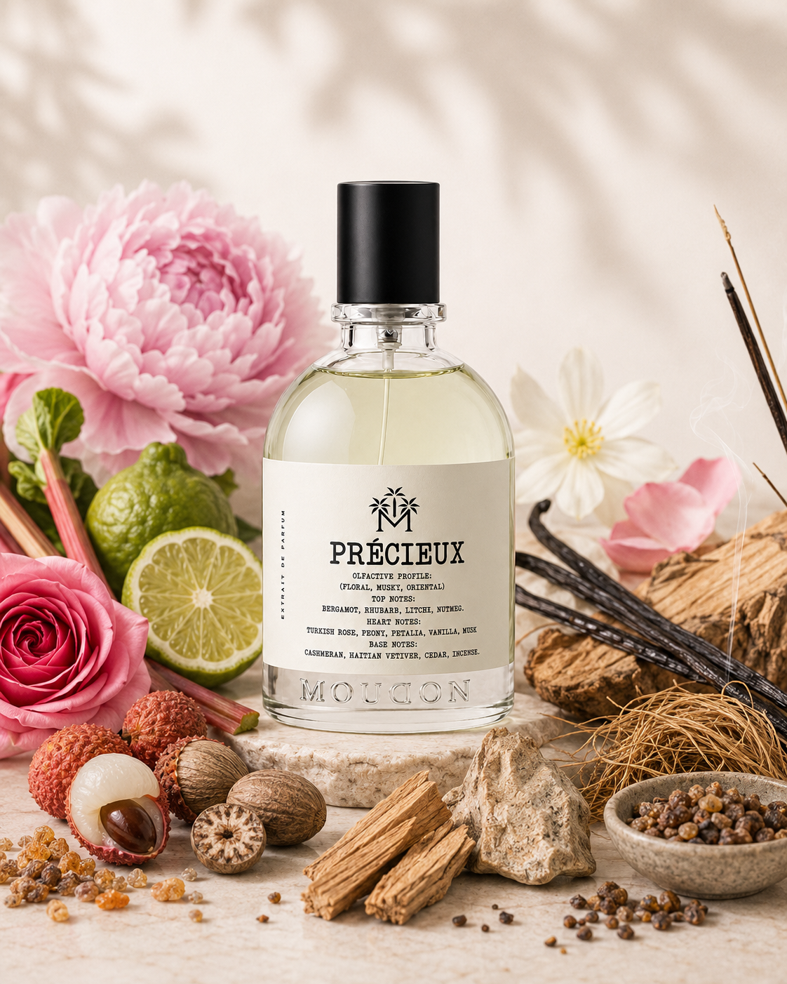 Moudon Precieux Extrait de Parfum 100ml – A Precious Expression of Luxury