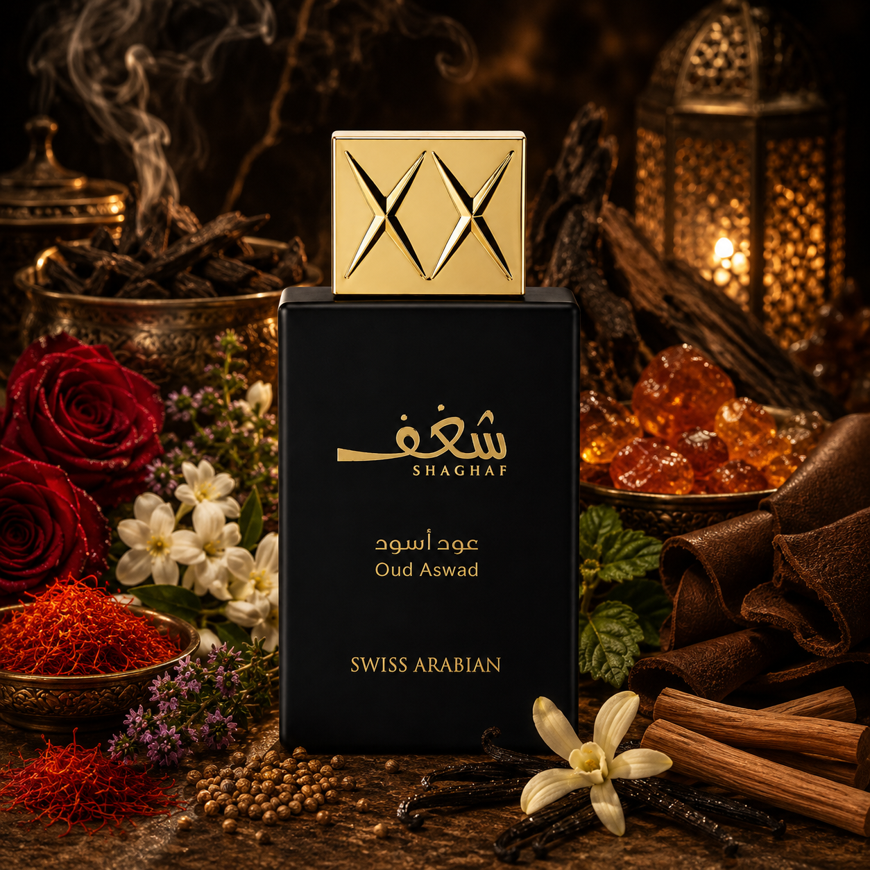 Swiss Arabian Shaghaf Oud Aswad Eau de Parfum 75ml