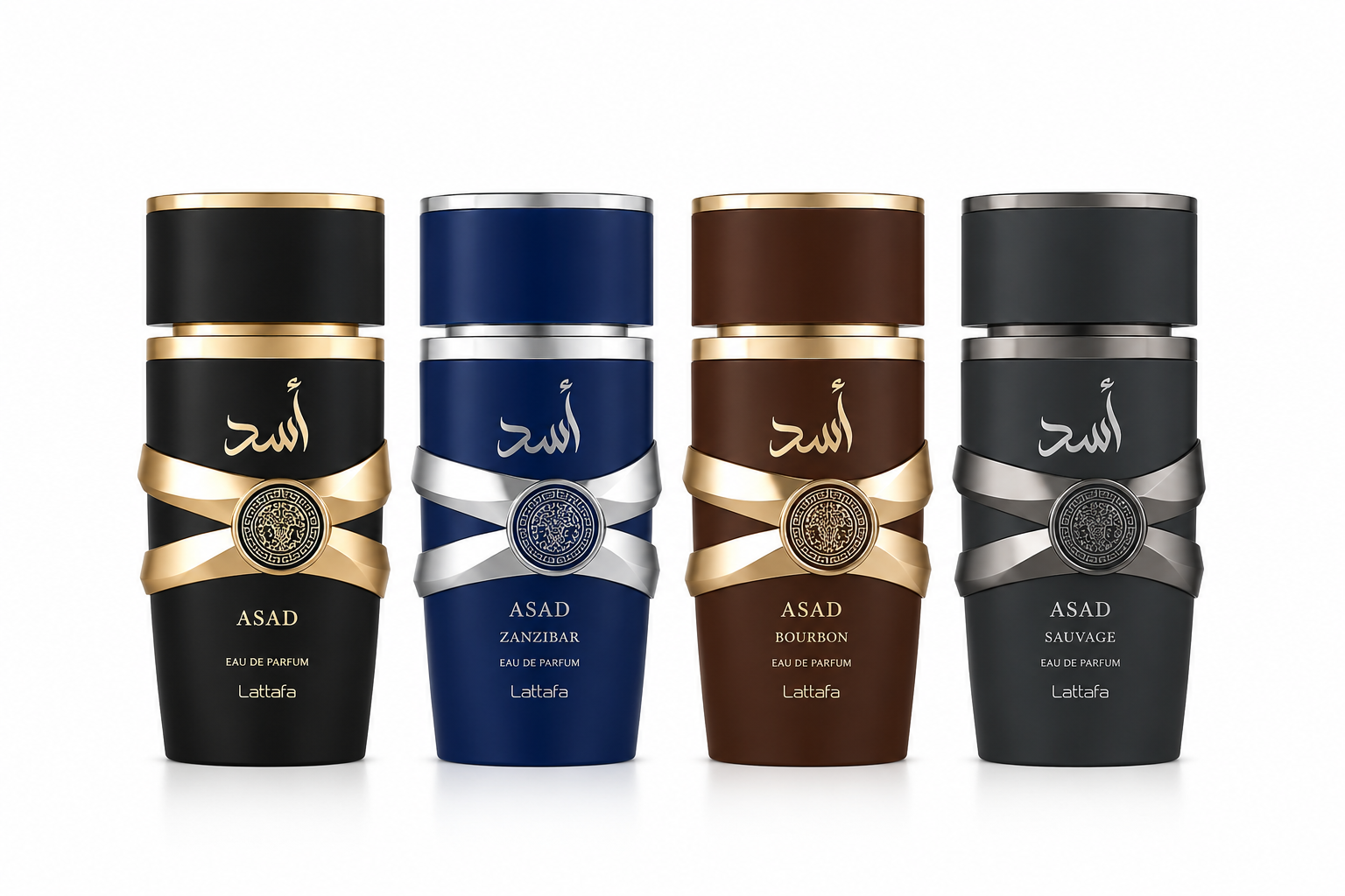 Lattafa Asad Collection Gift Set 25ml x 4