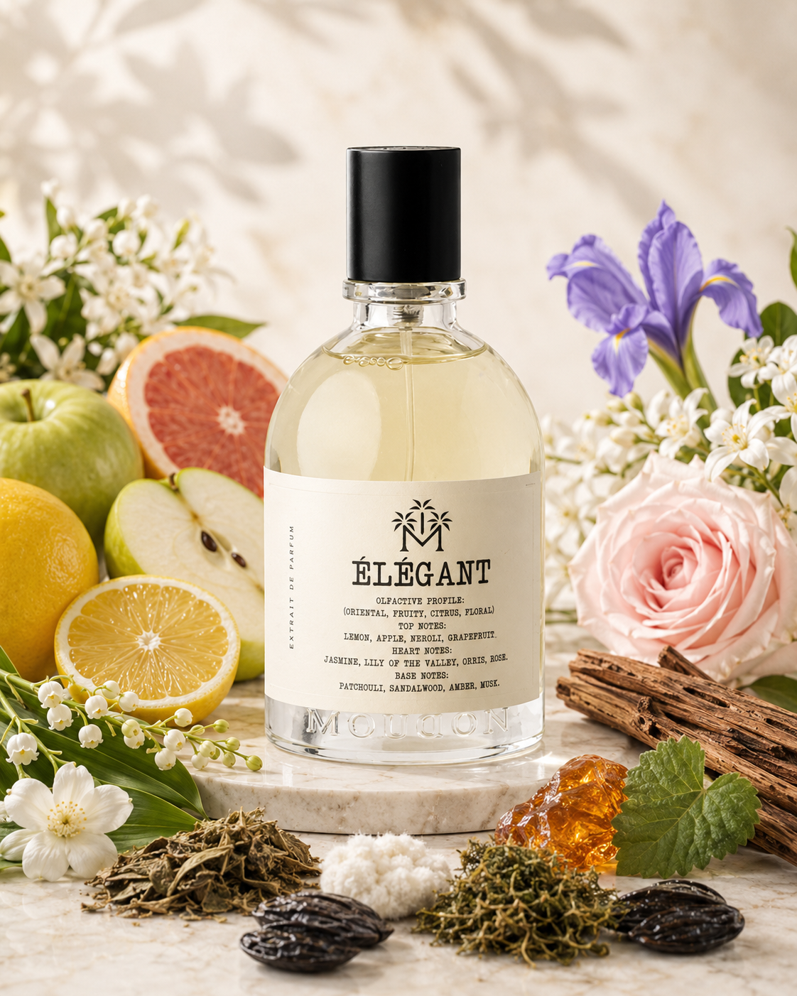 Moudon Elegant Extrait de Parfum 100ml – Sophisticated Unisex Fragrance
