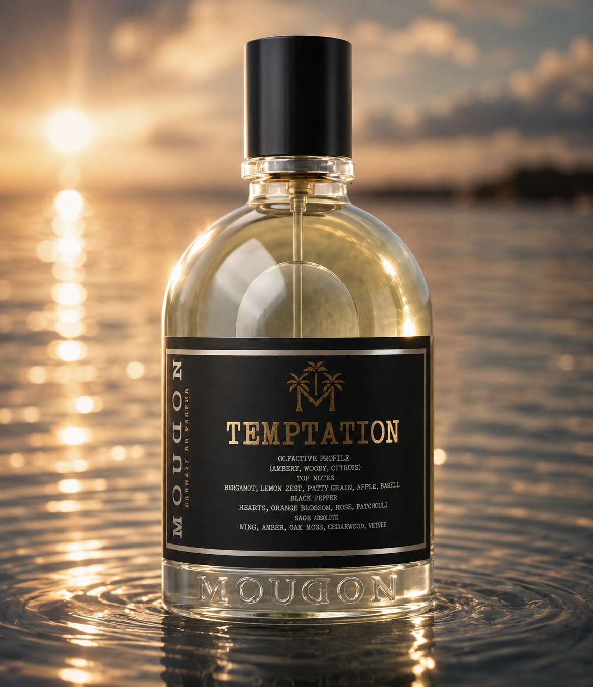 Moudon Temptation Extrait de Parfum 100ml – A Bold & Sophisticated Unisex Fragrance