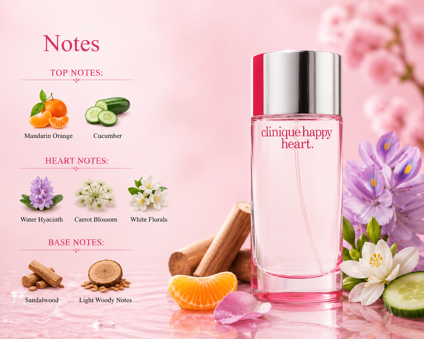 Clinique Happy Heart For Women EDP 100ml