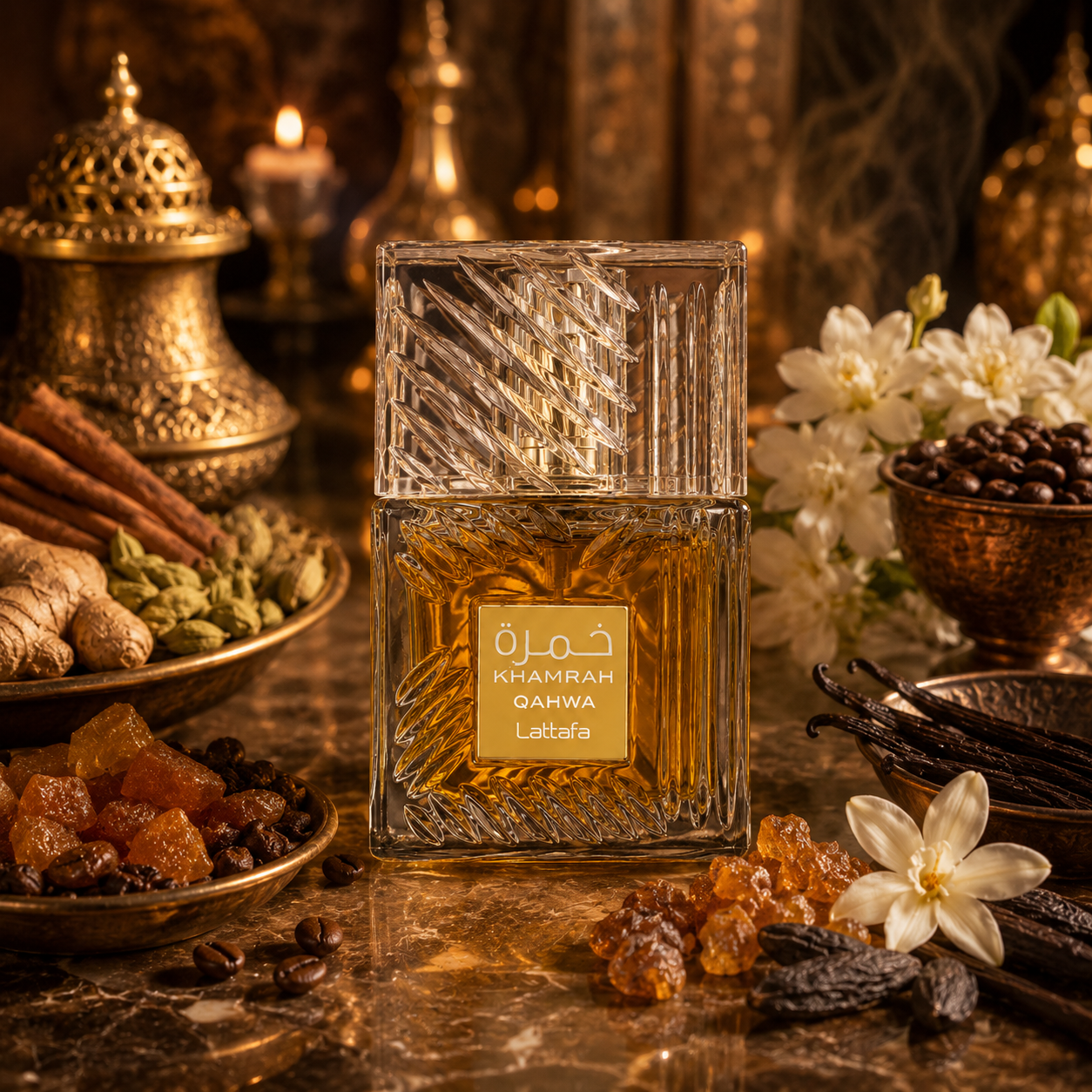 Lattafa Khamrah Qahwa Unisex Eau de Parfum 100ml