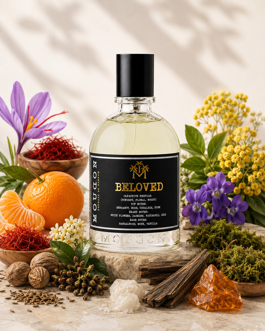 Moudon Beloved Extrait de Parfum 100ml – A Romantic & Elegant Unisex Fragrance