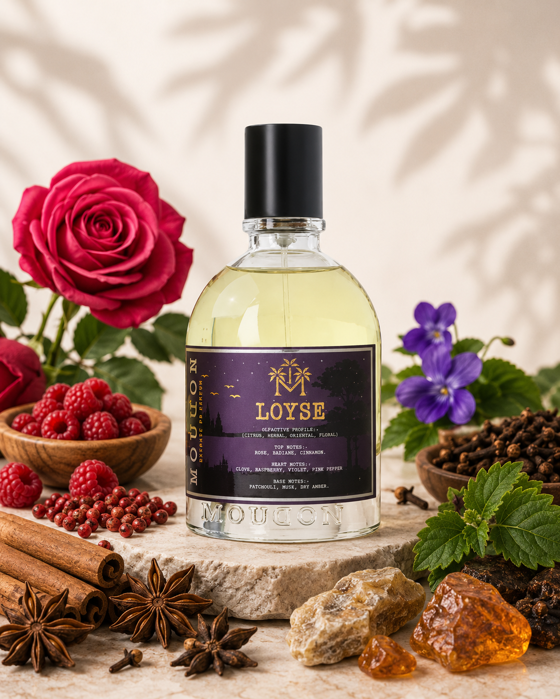 Moudon Loyse Extrait de Parfum 100ml – A Sophisticated & Timeless Unisex Fragrance