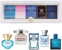 Versace Miniatures Unisex Eau de Toilette Spray 5ml x 5 Gift Set