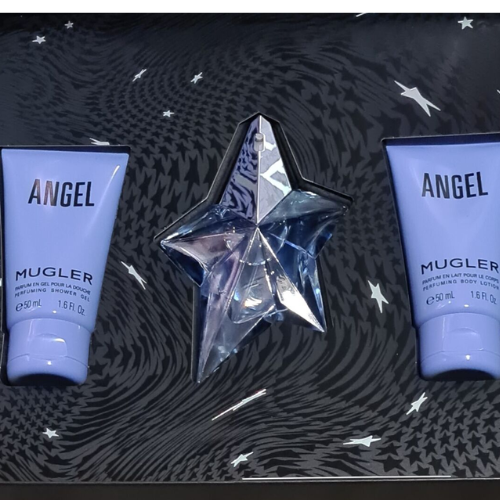 MUGLER ANGEL EDP-S 25ML + BODY LOTION 50ML + SHOWER GEL 50ML