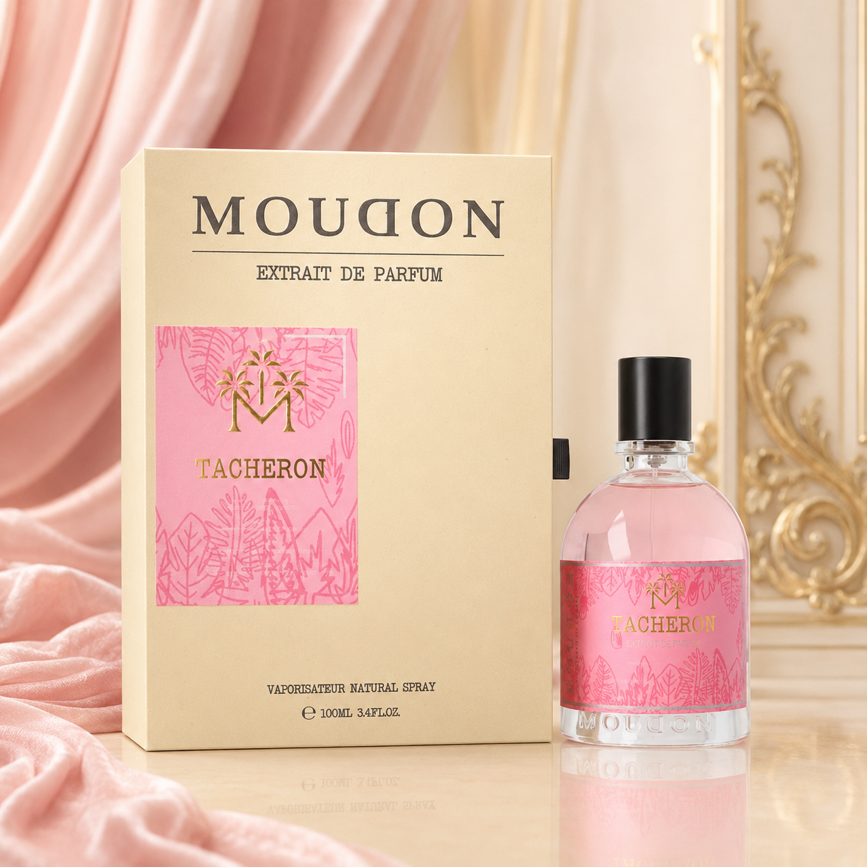 Moudon Tacheron Extrait de Parfum 100ml – A Bold Spicy Woody Unisex Fragrance