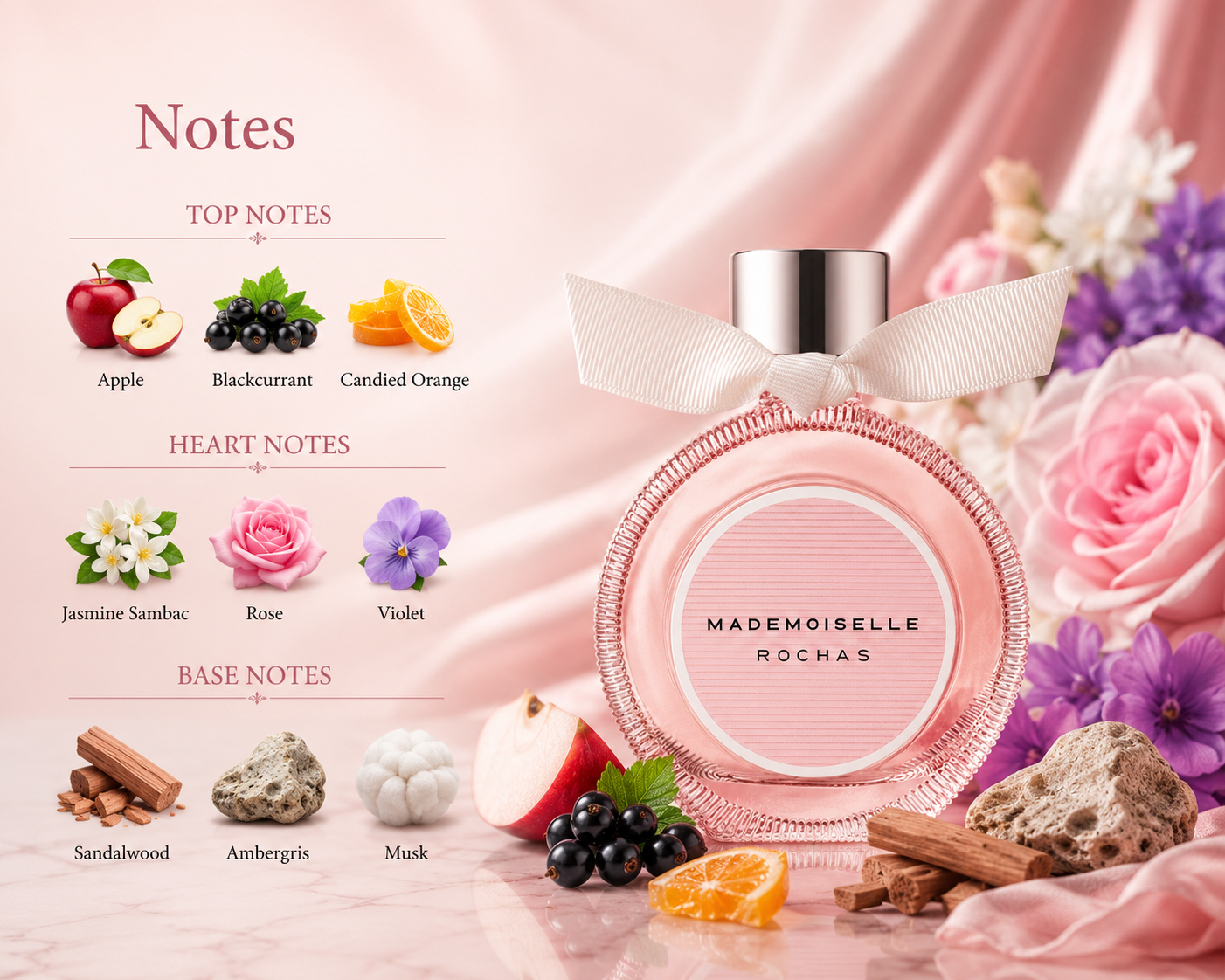 Rochas Mademoiselle Rochas 90ml EDP Spray