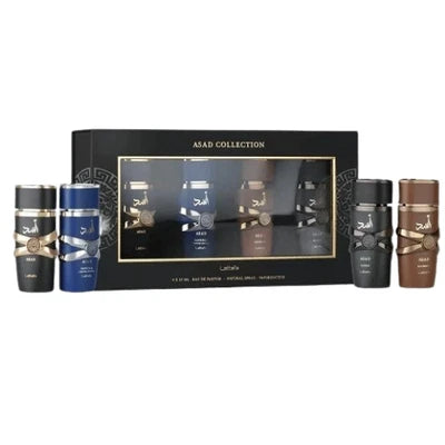 Lattafa Asad Collection Gift Set 25ml x 4