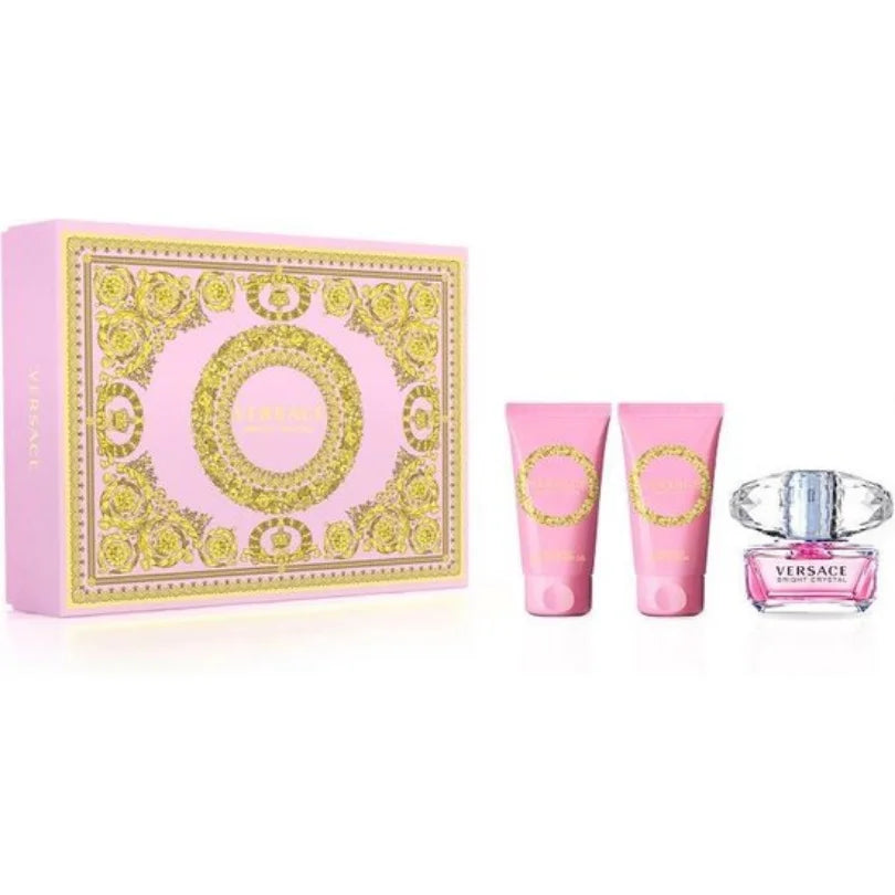 Versace Bright Crystal EDT 50ml Gift Set