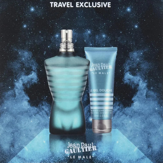 Jean Paul Gaultier Le Male Gift Set EDT 125ml + Shower Gel 75ml for Men