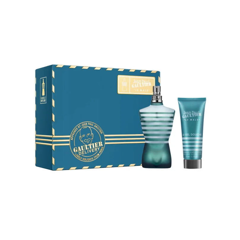 Jean Paul Gaultier Le Male Gift Set EDT 125ml + Shower Gel 75ml for Men
